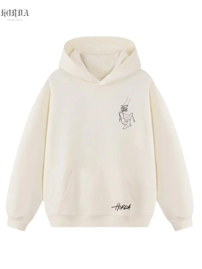 Felpa Sarah Toscano Horda 100% Cotone con Cappuccio - immagine 3