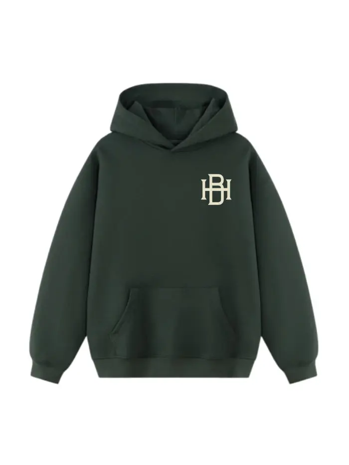 Felpa Basic Boxy Fit 380g Cotone Premium – Basic Oversize Streetwear HORDA - immagine 5
