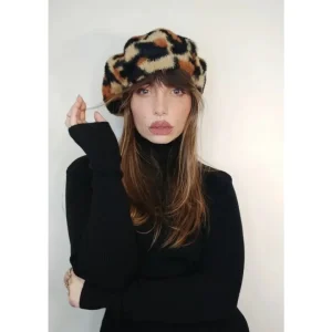 Basco misto viscosa/lana peluche animalier!