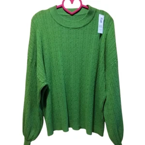 Maglione over 45% viscosa con trecce!