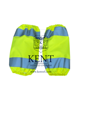 MANICOTTI GIALLO FLUO CON BANDE RIFRANGENTI