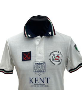 POLO BIANCA MANICA CORTA GUARDIA COSTIERA