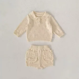 Baby Knit Set Cream