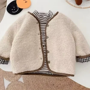 DoubleโFace Cozy Jacket Kids