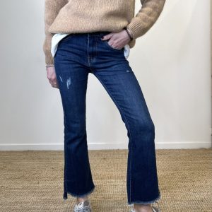 Jeans trombetta dark blue