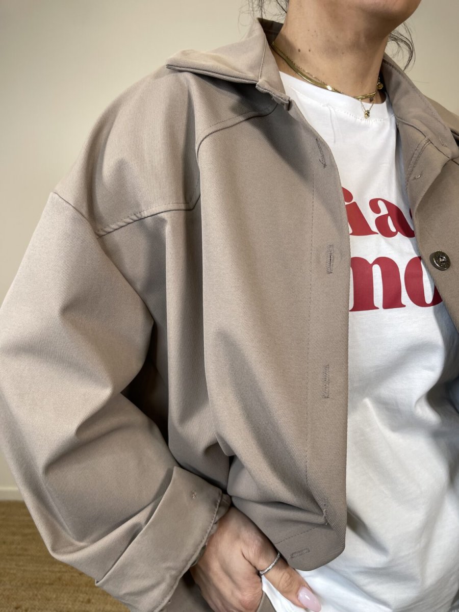 Camicia cappuccino - immagine 5