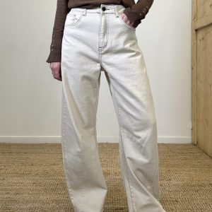 Jeans Baggy Cream
