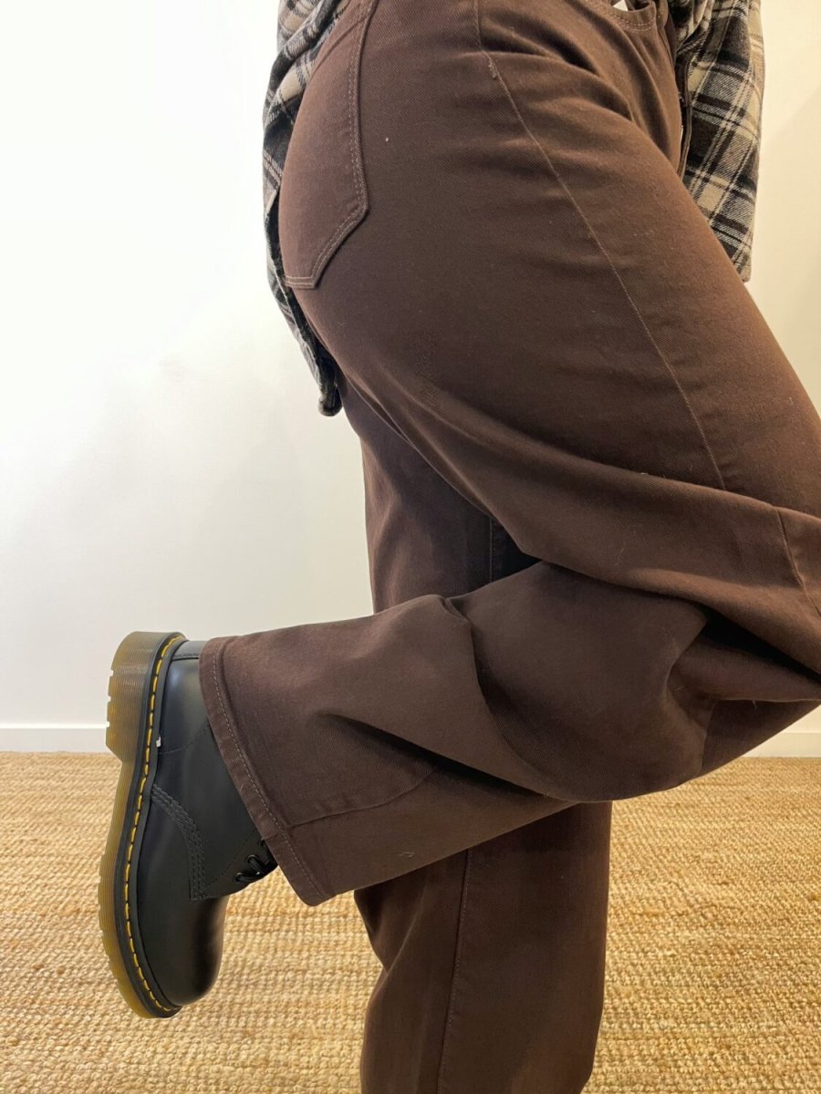 Jeans baggy chocolate - immagine 6