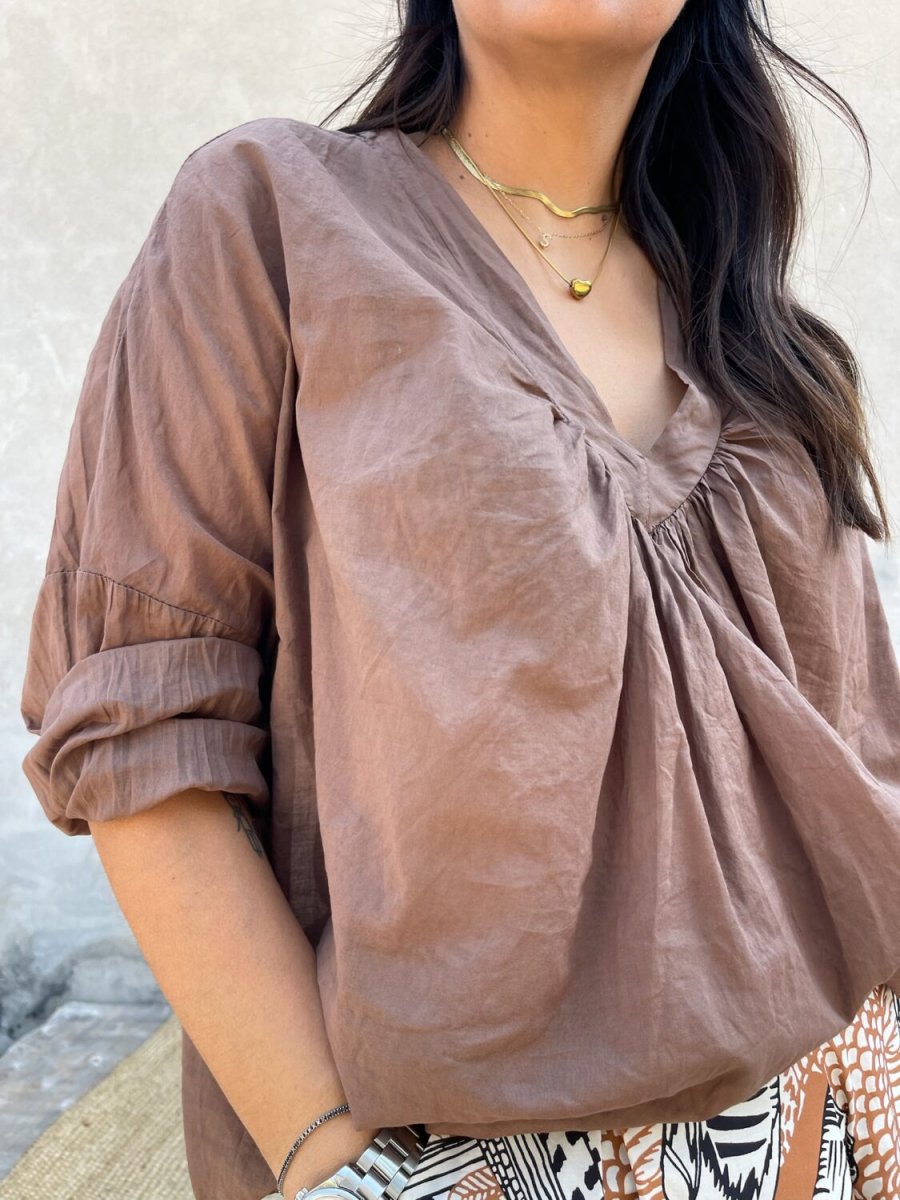 Camicia Ultralight Chocolate