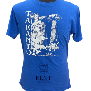 T-SHIRT BLU ROYAL TARAS – TARANTO – STAMPA 3D