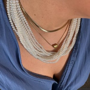 Collana girocollo pearls