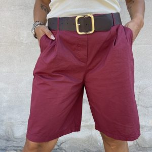 Bermuda Cotton Borgogna