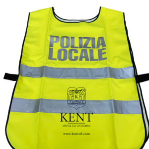 CORPETTO GIALLO ALTA VISIBILITA’  POLIZIA LOCALE