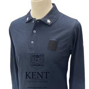 POLO BLU MANICA LUNGA MARINA MILITARE