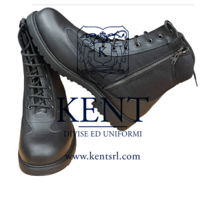 ANFIBIO SOLDINI ART.46816 PELLE E CORDURA ZIP LATERALE