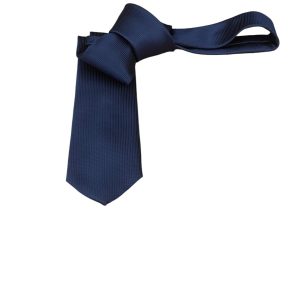 CRAVATTA BLU A NIDO D’APE