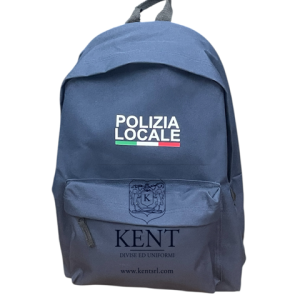 ZAINO IN CORDURA BLU POLIZIA LOCALE CON TRICOLORE