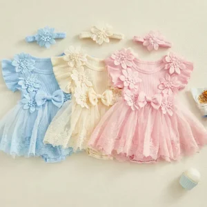 Abito da bambina elegant flower