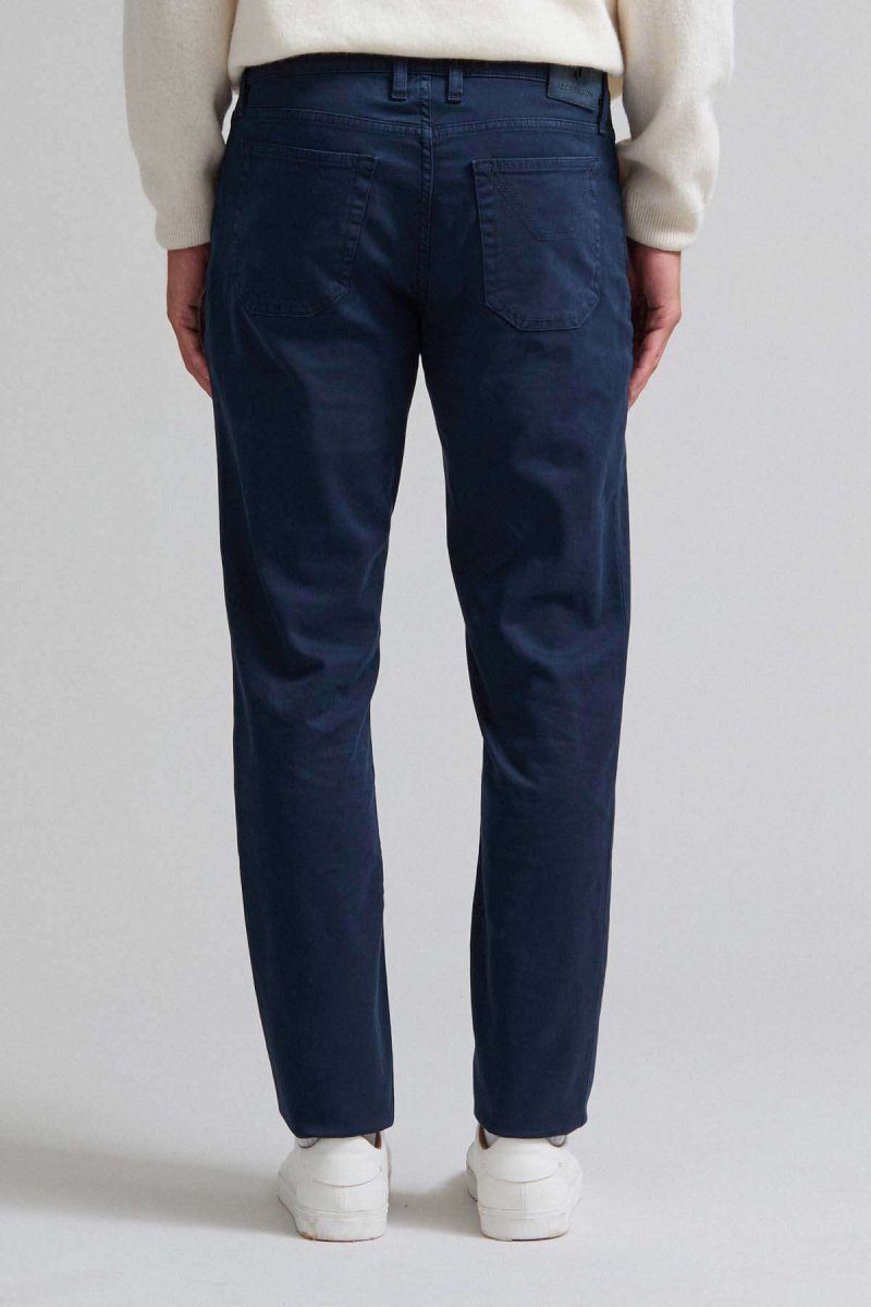 Pantalone JOHN – Cotone Toppa Slim Fit - immagine 4