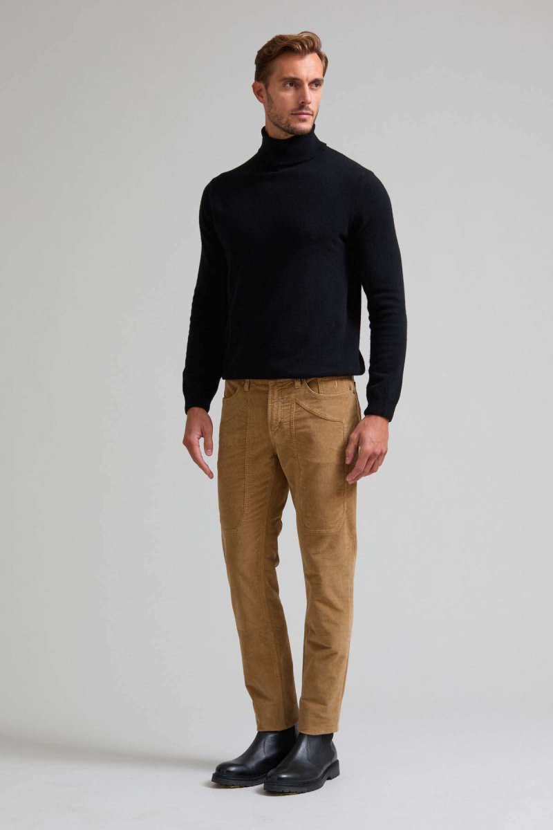 Pantalone JOHN – Cotone Toppa Slim Fit - immagine 3
