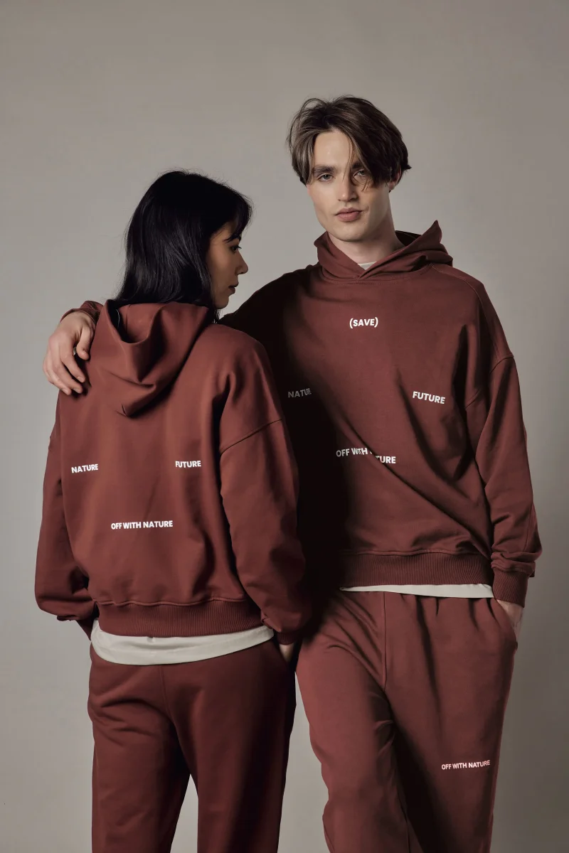 Felpa con Cappuccio Loose Fit - immagine 2