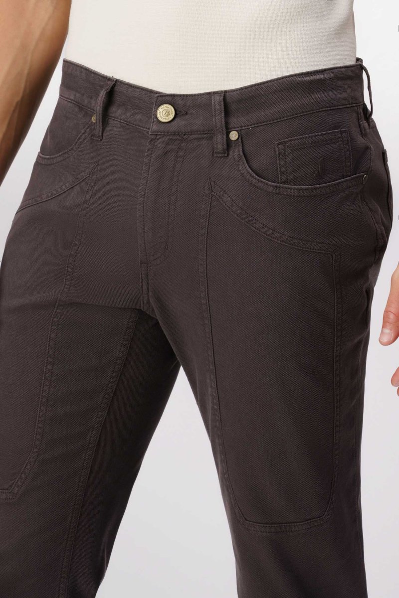 Pantalone JOHN – Cotone Toppa Slim Fit - immagine 5