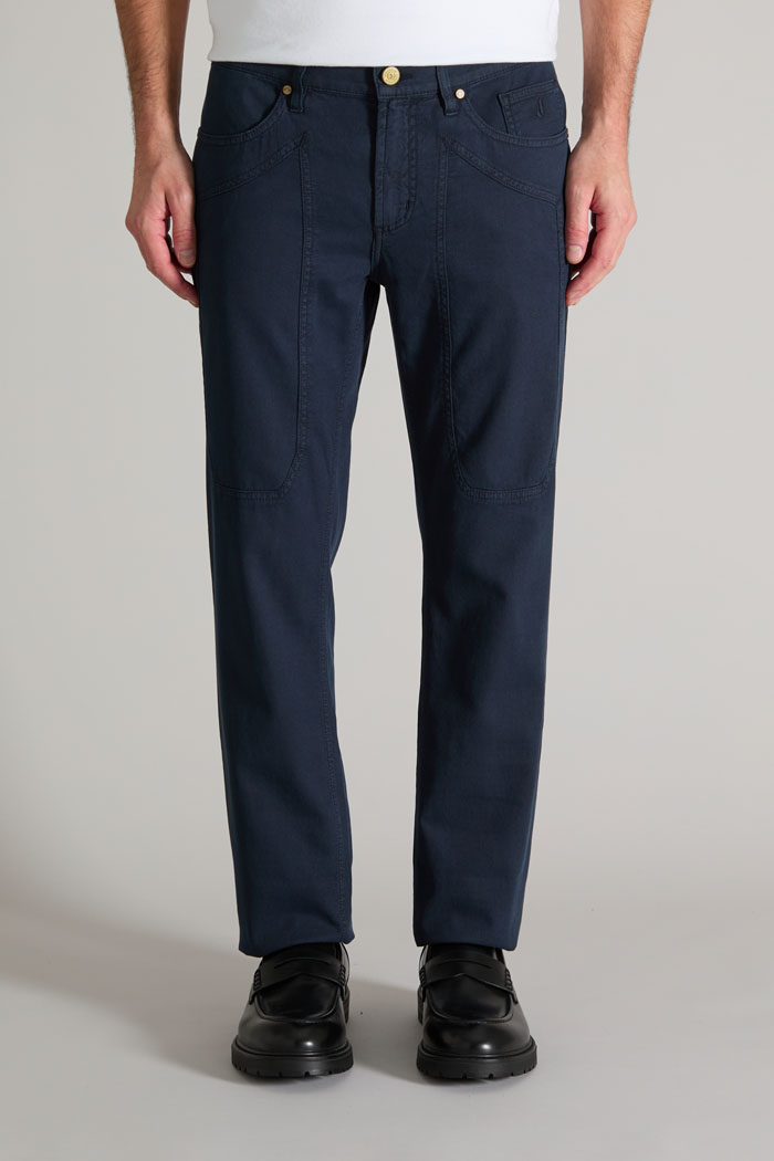 Pantalone JOHN – Cotone Toppa Slim Fit - immagine 4