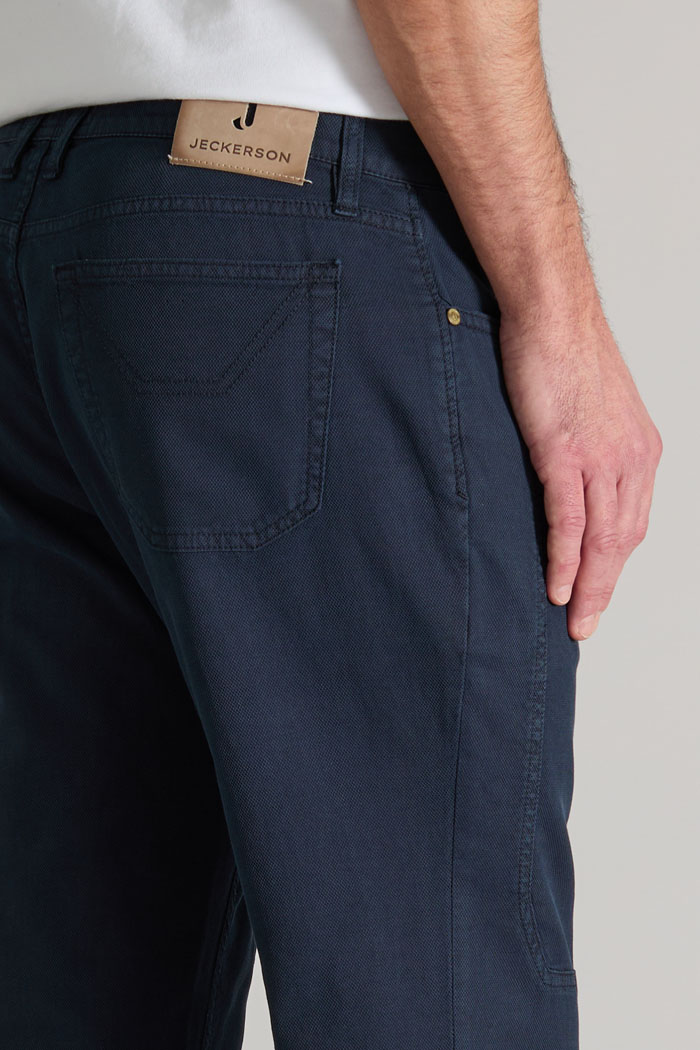 Pantalone JOHN – Cotone Toppa Slim Fit - immagine 6