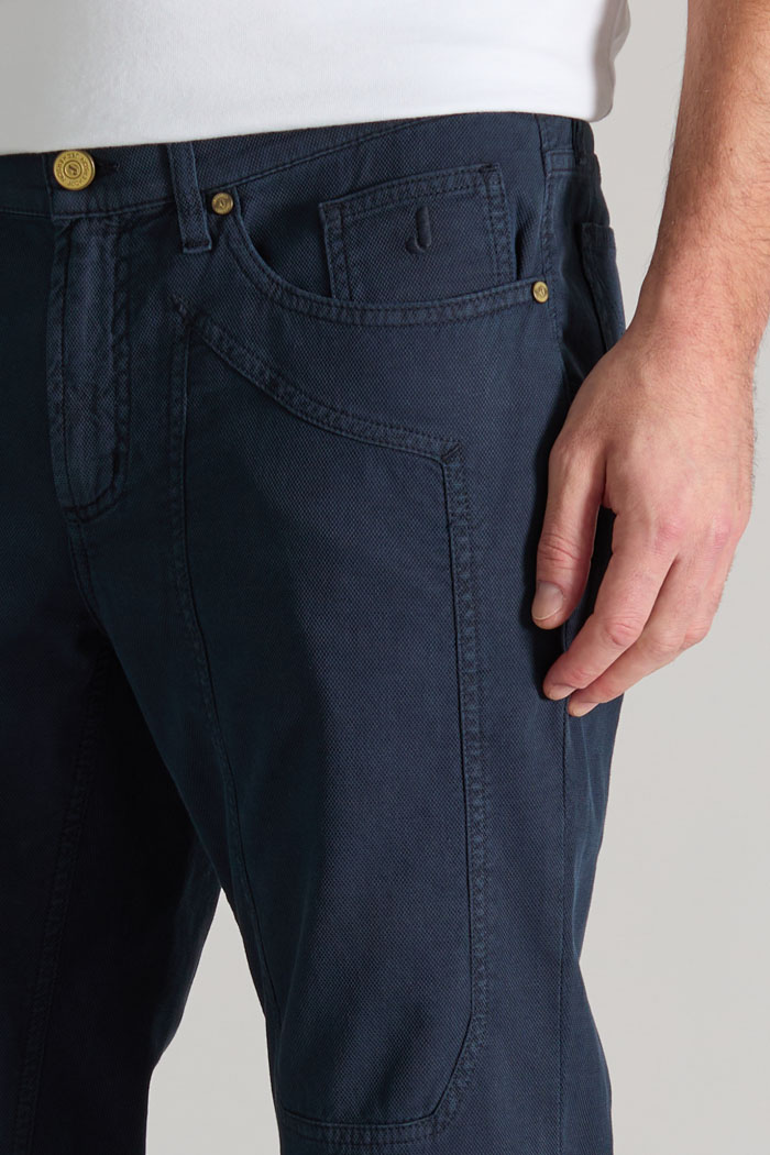 Pantalone JOHN – Cotone Toppa Slim Fit - immagine 3