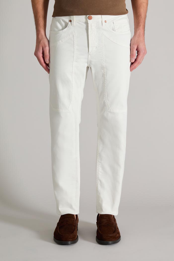 Pantalone JOHN – Cotone Toppa Slim Fit