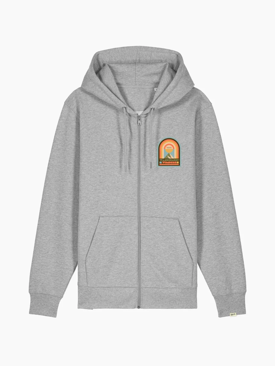 Felpa zip - Wanderlust wonders