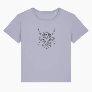 T-Shirt scollo ampio - Il Cervo - Wild grace
