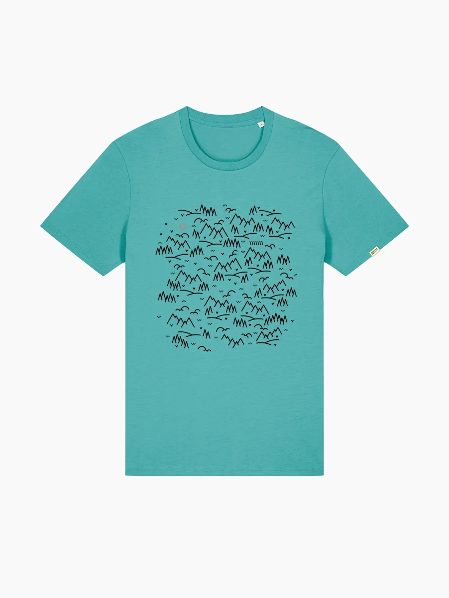T-Shirt classica - High peaks - immagine 4