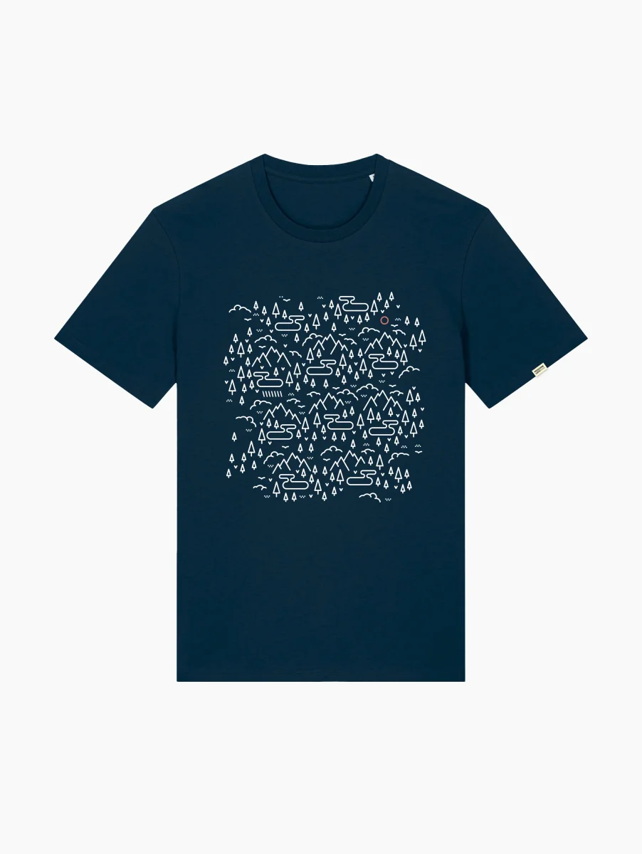 T-Shirt classica - Alpine lakes - immagine 7