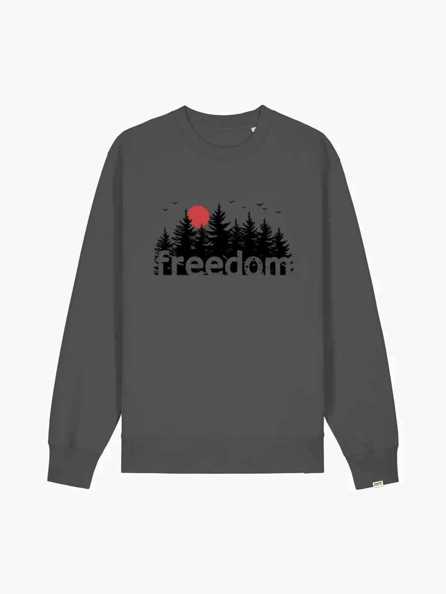 Felpa girocollo - Freedom - immagine 5