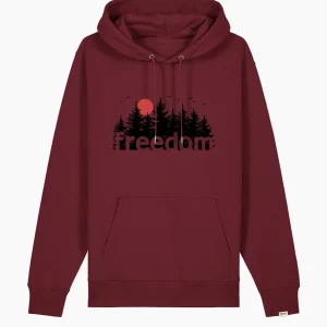 Felpa con cappuccio - Freedom