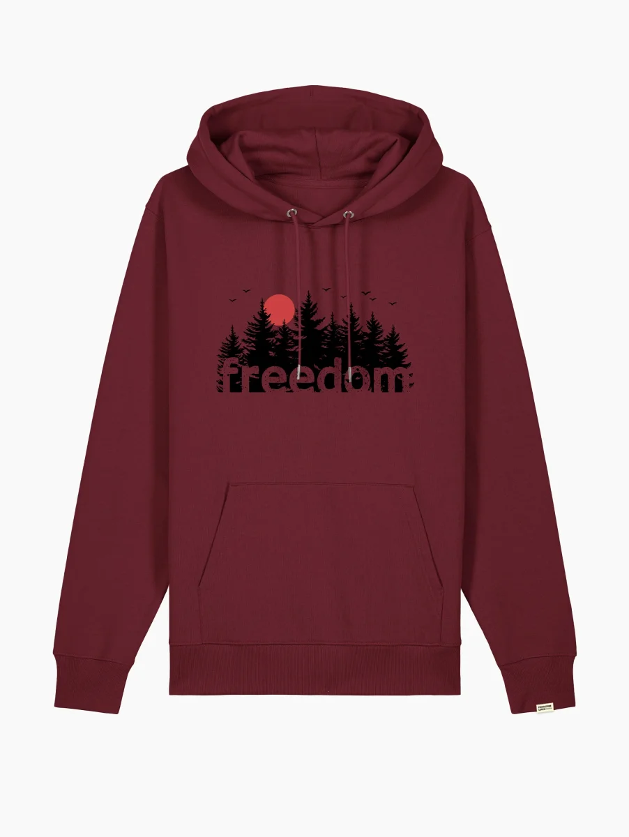 Felpa con cappuccio - Freedom - immagine 2