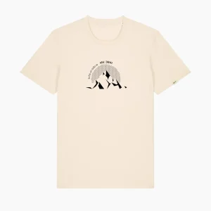 T-Shirt classica - Monviso sunset - Minimal