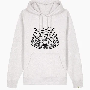 Felpa con cappuccio - Outdoor state of mind