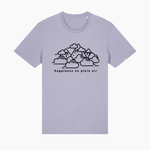 T-Shirt classica - Peaks and clouds