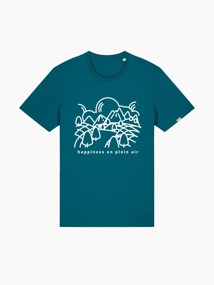 T-Shirt classica - Peaks and hills - immagine 3