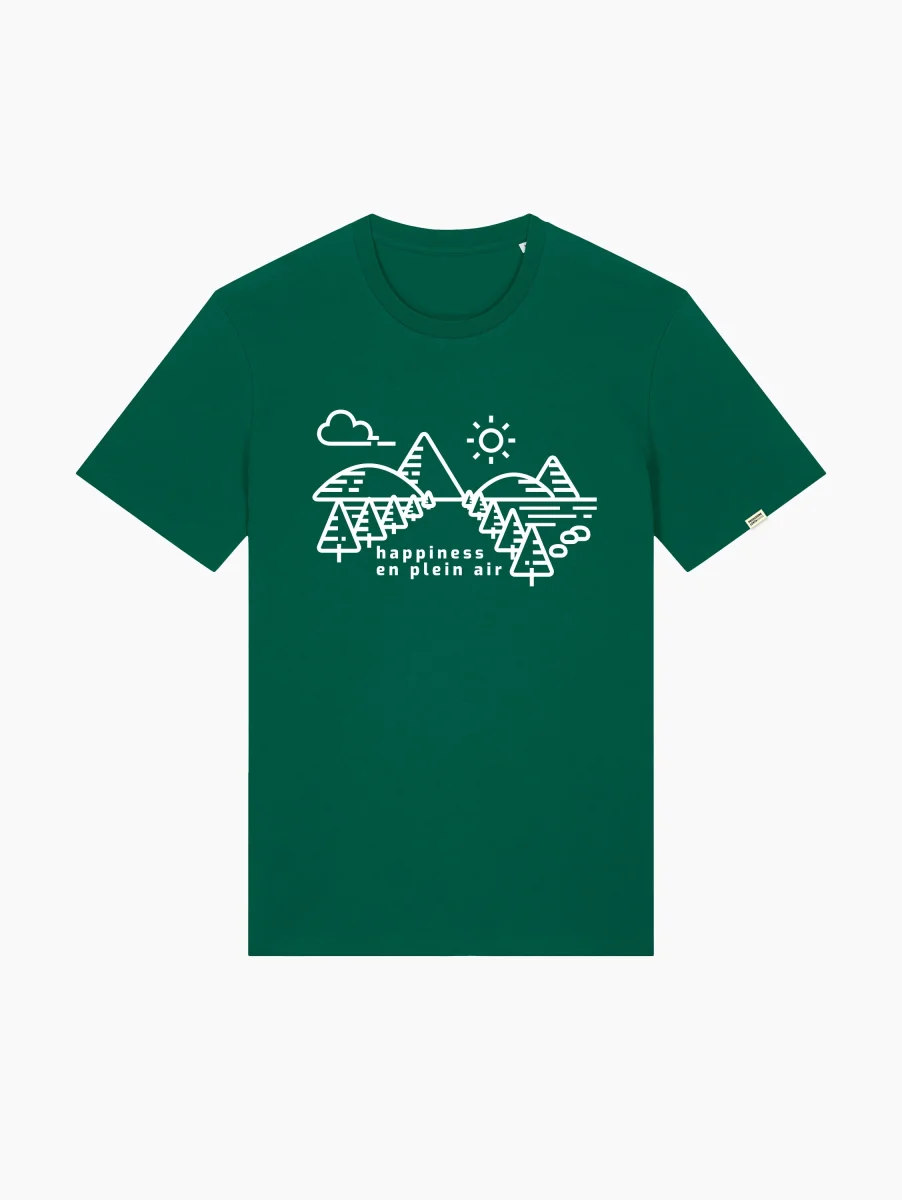 T-Shirt classica - Roads and pines