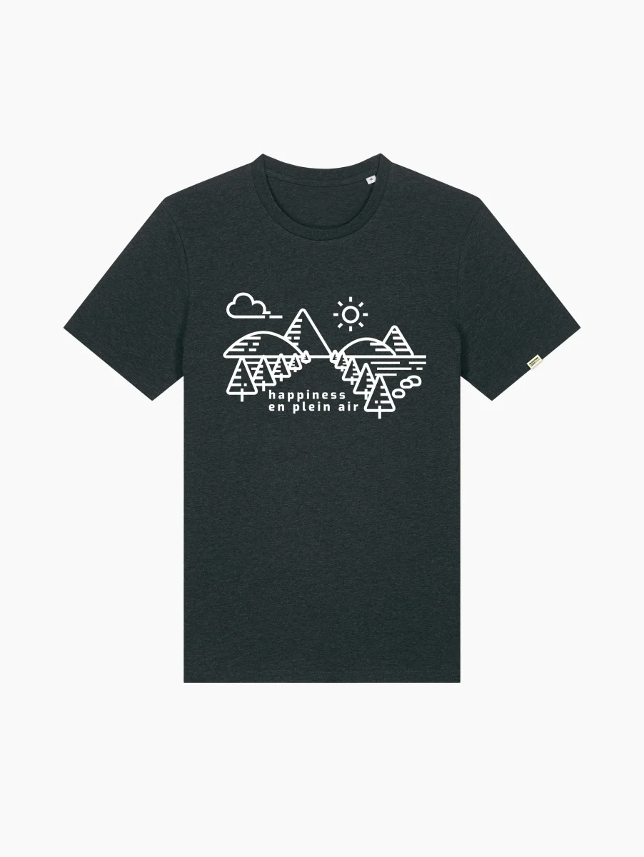 T-Shirt classica - Roads and pines - immagine 3
