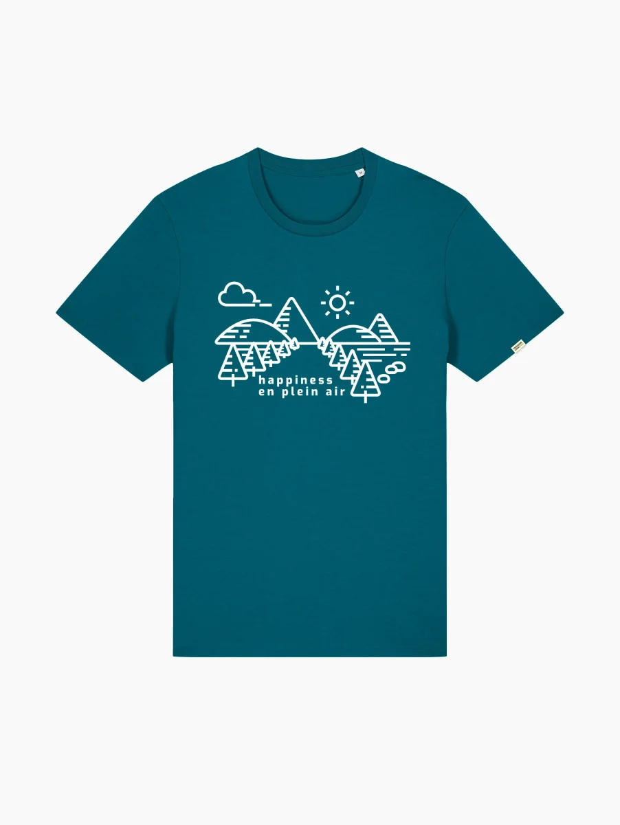 T-Shirt classica - Roads and pines - immagine 4