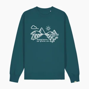 Felpa girocollo - Roads and pines