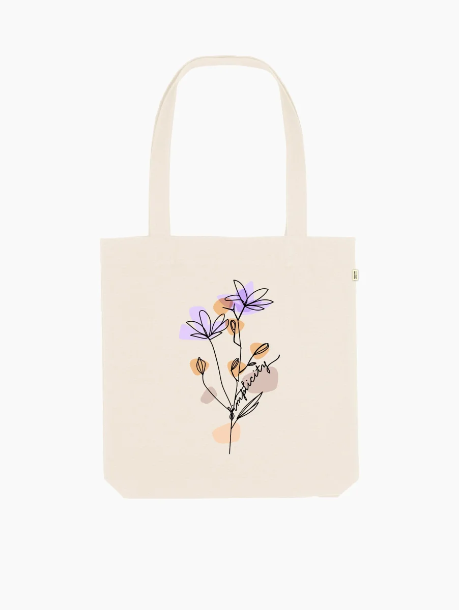 Shopper - Purple daisy - immagine 2