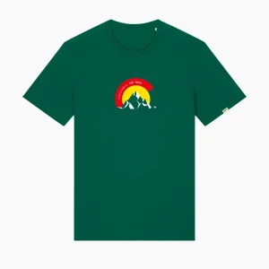 T-Shirt classica - Monviso sunset