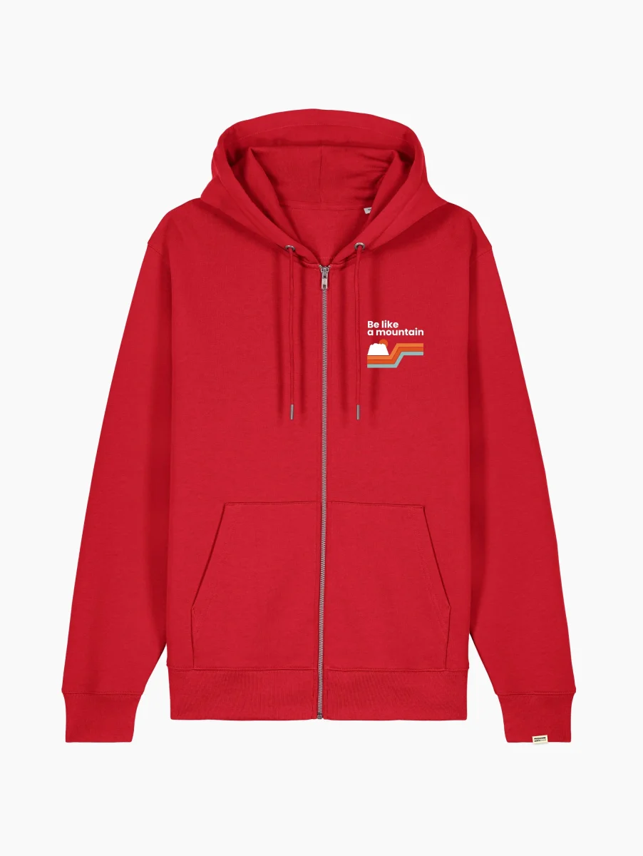 Felpa zip - Be like Monte Bianco 5 - immagine 7