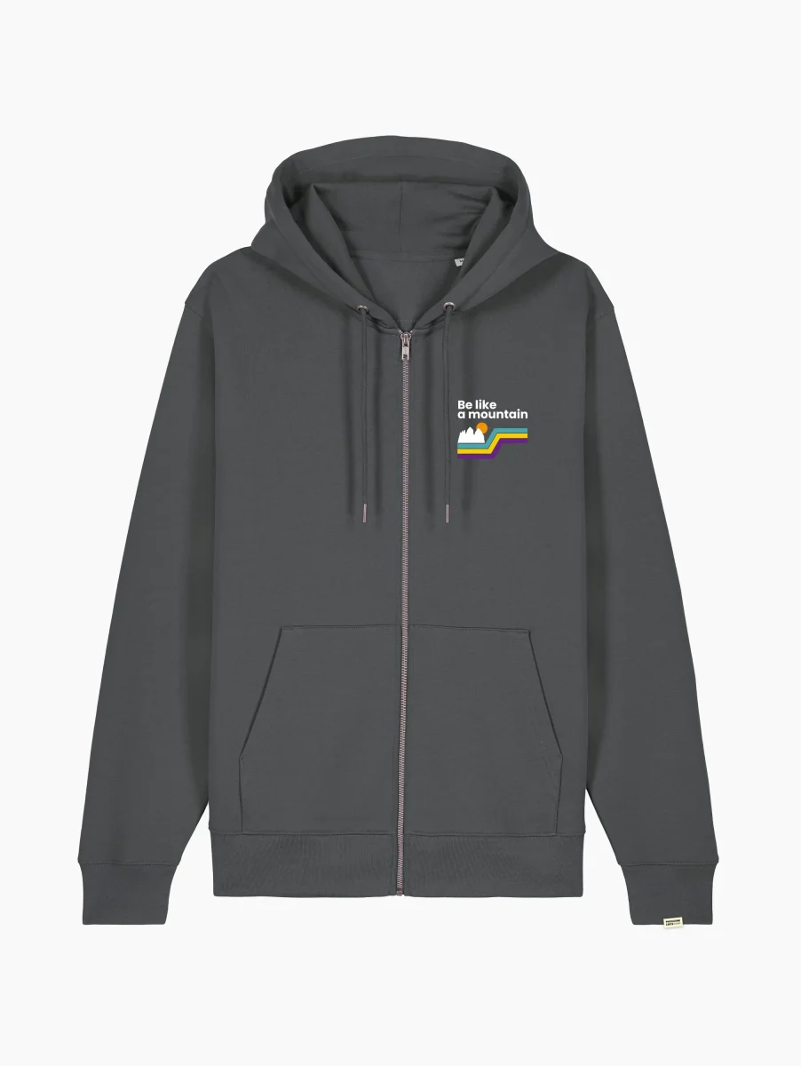 Felpa zip - Be like Tre Cime 5 - immagine 5
