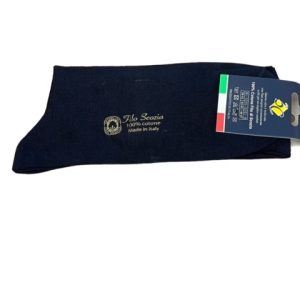 CALZE BLU LUNGHE FILO DI SCOZIA